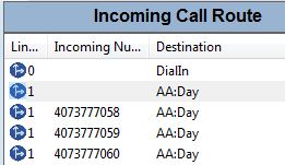 IP Office Incoming Call Route - Wellington Paez