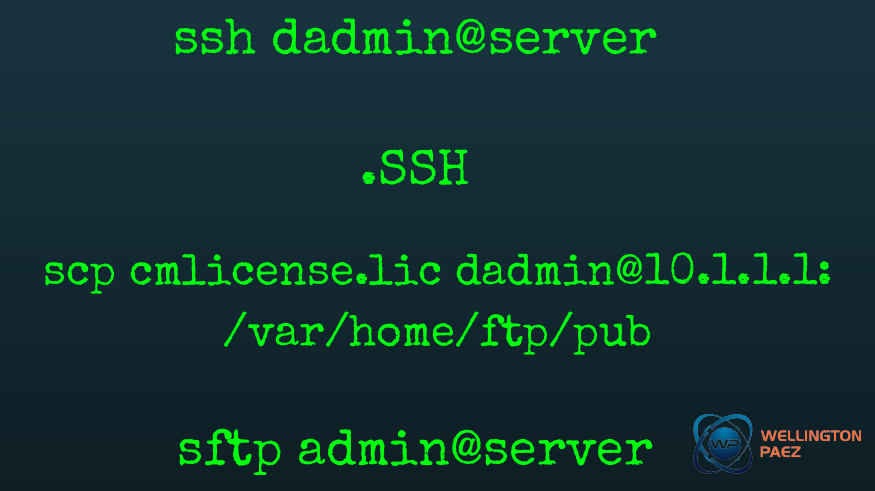 ssh protocol or tool_Wellington Paez