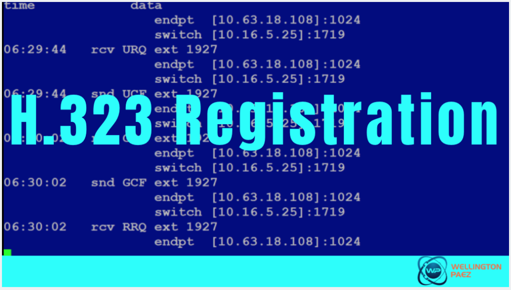 Avaya H.323 Endpoint Registration